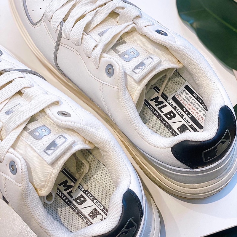 Giày MLB Chunky Liner NY Phản Quang Đế Gum - Ảnh thật shop chụp