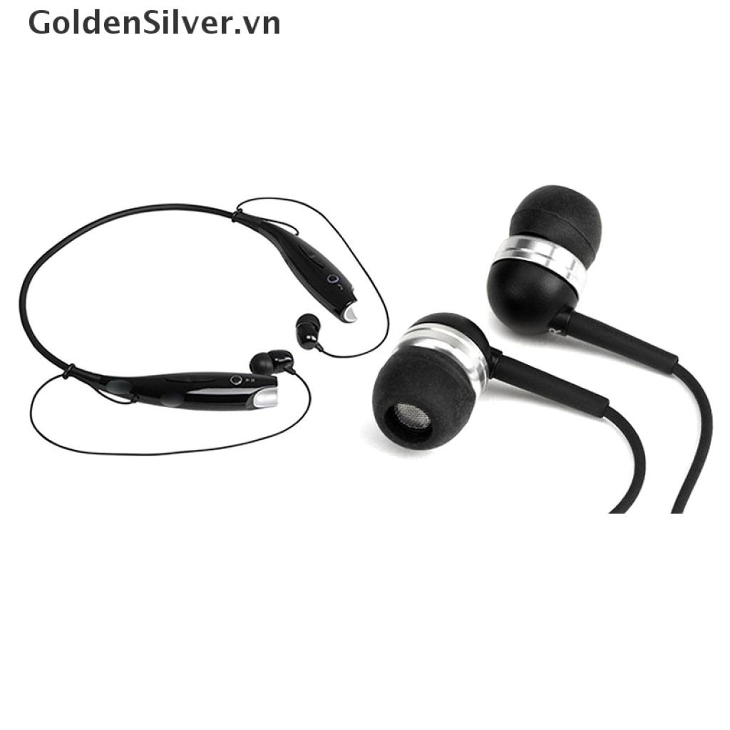 Set 20 Vỏ Bọc Đầu Tai Nghe Bằng Silicone Thay Thế Thông Dụng