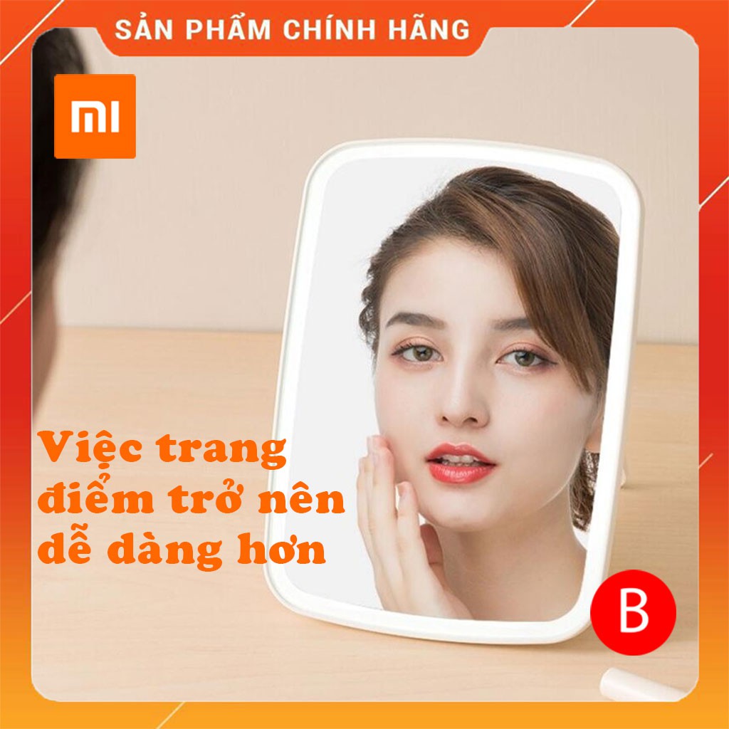 Gương trang điểm Xiaomi Jordan July NV026 có đèn led, dung lượng pin lên đến 1200mAh