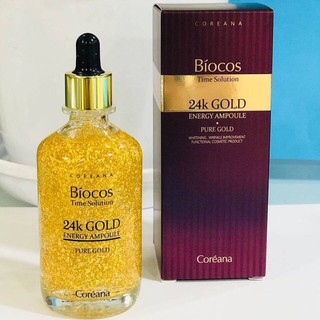 TINH CHẤT VÀNG COREANABIOCOS TIME SOLUTION 24K GOLD CHÍNH HÃNG
