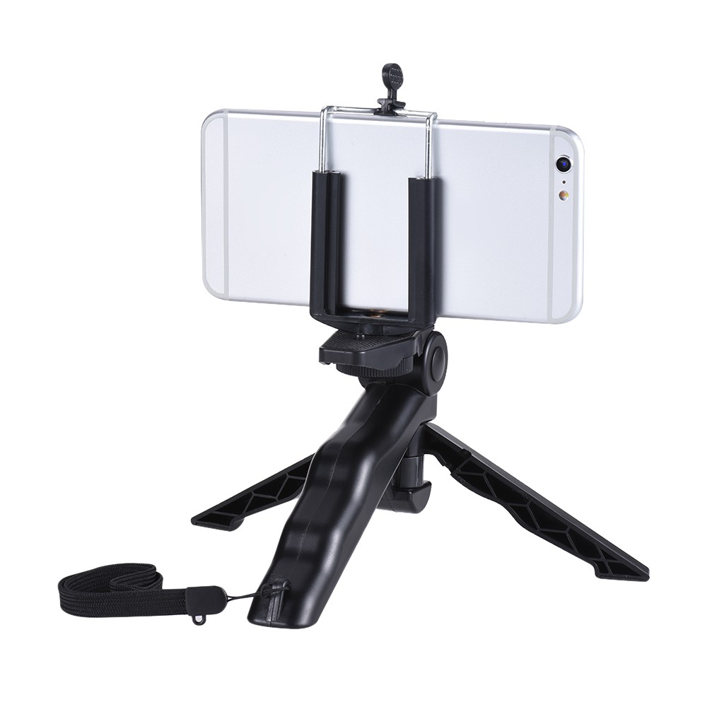 Ĩ Mini Tripod Stand Support Holder Hand Grip Stabilizer with Smartphone Clip Bracket for iPhone 7 Plus/7/6/6  Plus/6s/ f