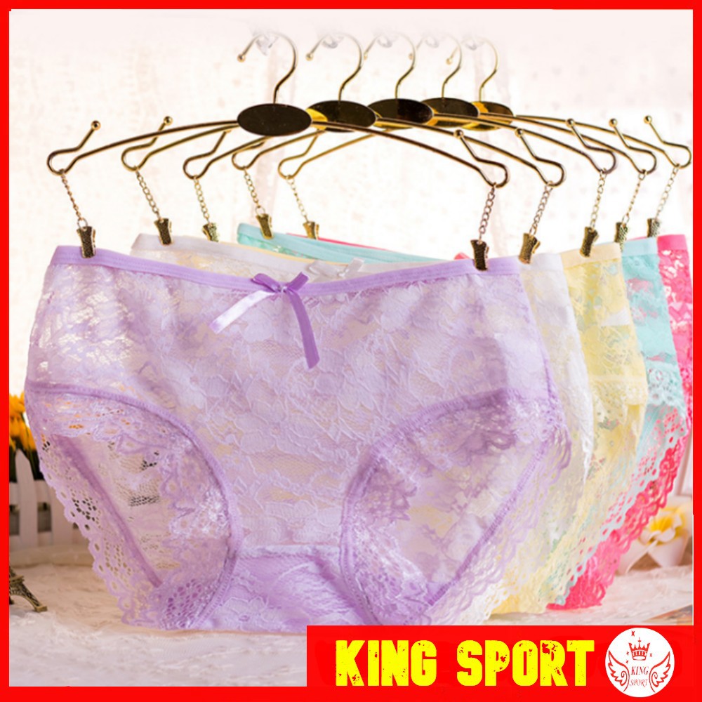SIÊU SALE COMBO 5 Quần Lót Nữ Ren Thoáng Mát DL03