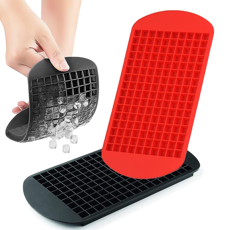 Khuôn 160 Grid Silicone Ice Cube Khay đá Khuôn Ice Cube Ice Tray Khuôn