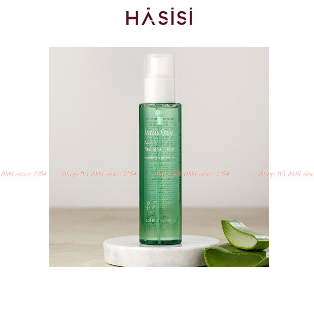 Xịt Khoáng Nha Đam INNISFREE - Aloe Revital Skin Mist 120ml