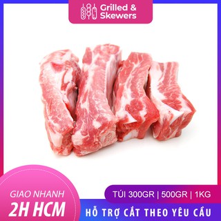 [Now ship, grab express] (1kg) Sườn Non Heo Brazil/Canada Nhập Khẩu - Thịt tươi mềm trong ngày - ATVSTP