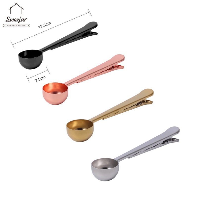 Muỗng đong SWEEJAR thép không gỉ 304 đa năng tiện lợi dành cho bột sữa cà phê