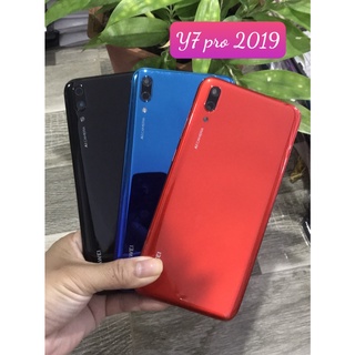 Bộ vỏ sườn Huawei Y7 Pro 2019 - gồm lưng,xương,phím,kính camera