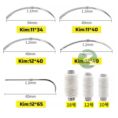 Kim cong khâu đa năng thú y nhiều kích thước DN29