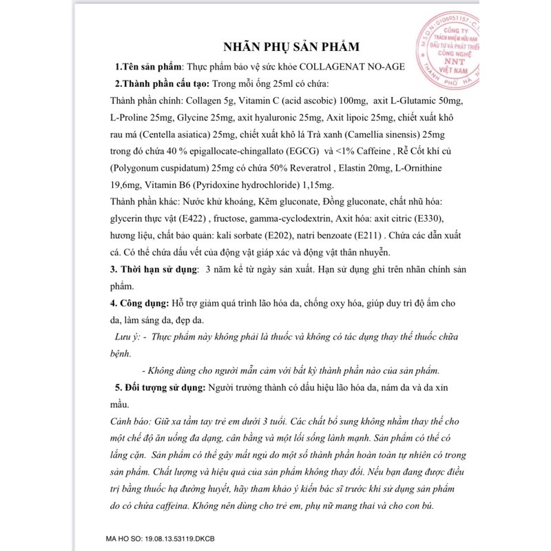 Collagen thuỷ phân chống lão hoá, làm sáng da COLLAGENAT NO-AGE DRINK | BigBuy360 - bigbuy360.vn