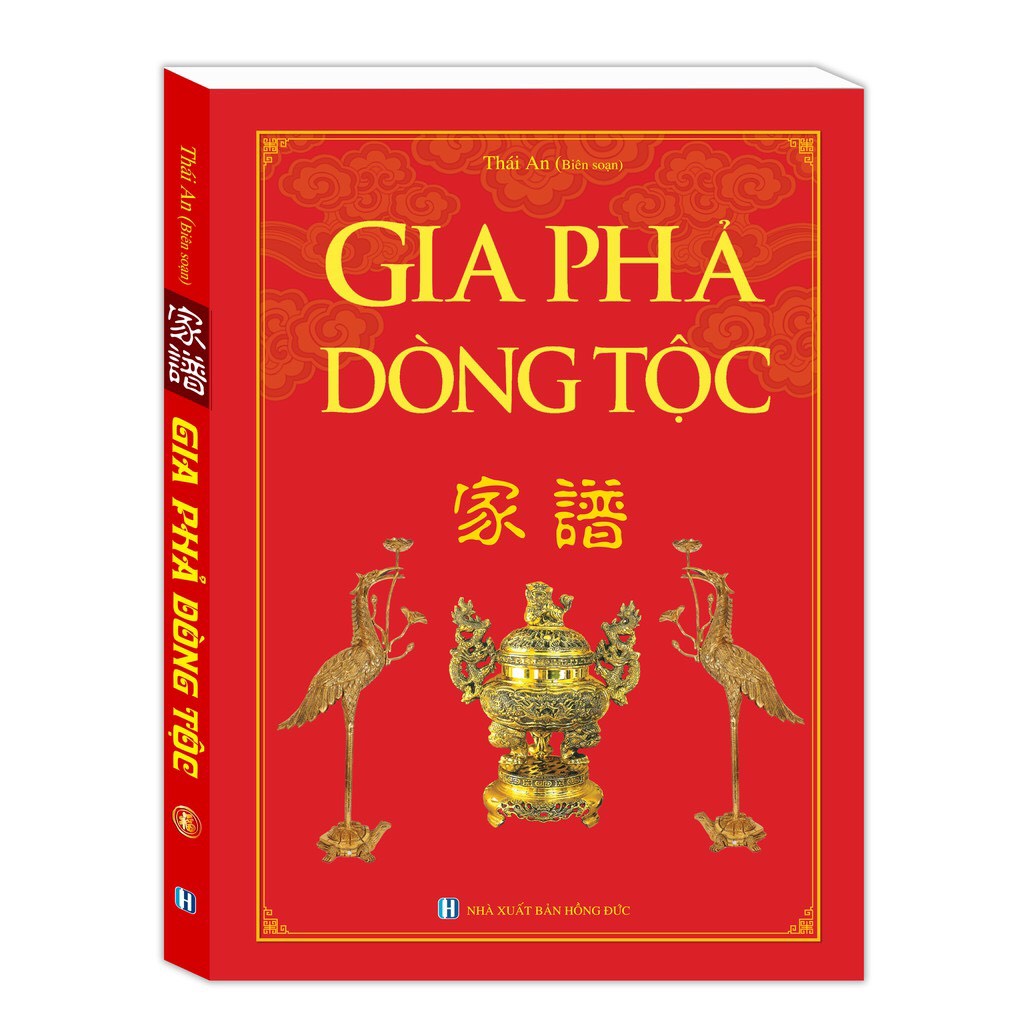 Sách - Gia phả dòng tộc (bìa cứng tái bản)