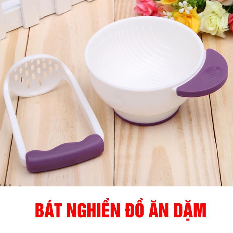 Bát nghiền thức ăn cho bé