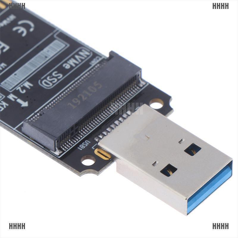 Card Chuyển Đổi Từ M.2 Nvme Ssd Sang Usb 3.1 Pci-E Sang Usb-A 3.0 Ssd