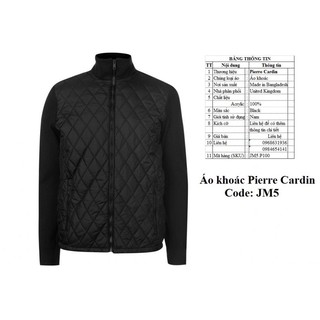 [HÀNG CÓ SẴN] Áo khoác nỉ Pierre Cardin UK, cam kết auth 100%