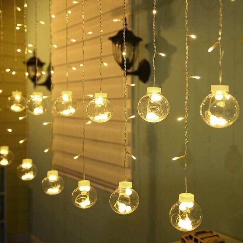 DÂY ĐÈN NHÁY BÓNG TRÒN LOẠI TO ( DÂY 12 BÓNG)