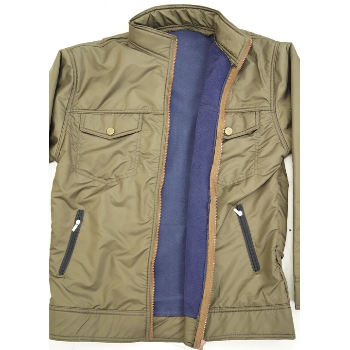 Áo khoác nam trung niên đẹp 2 lớp chất dày xịn 1 size 65-80Kg VN01D