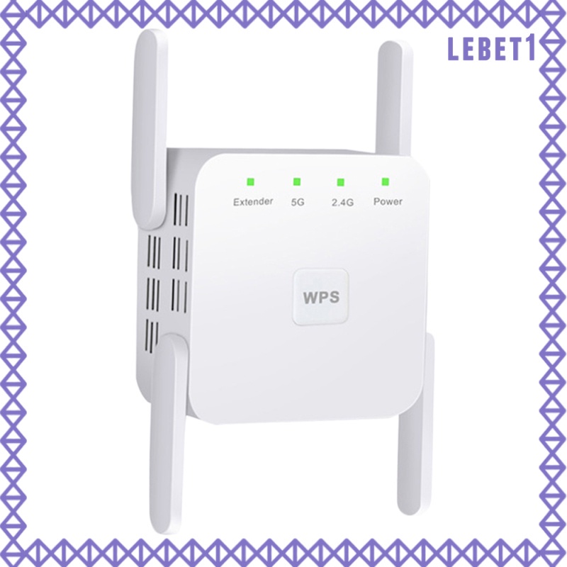 Bộ Lặp Sóng Wifi Không Dây 1200mbps 2.4g 5g 4 Ăng Ten | BigBuy360 - bigbuy360.vn