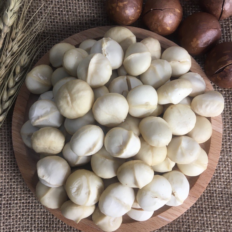 500gr Nhân macca nguyên hạt Mắc ca sạch đã tách vỏ loại 1