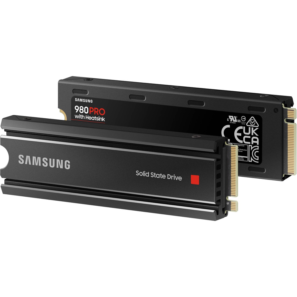 Ổ Cứng SSD Samsung 980 PRO 1TB With Heatsink PCIe Gen 4.0 x4 NVMe V-NAND M.2 2280 - Bảo Hành 5 Năm