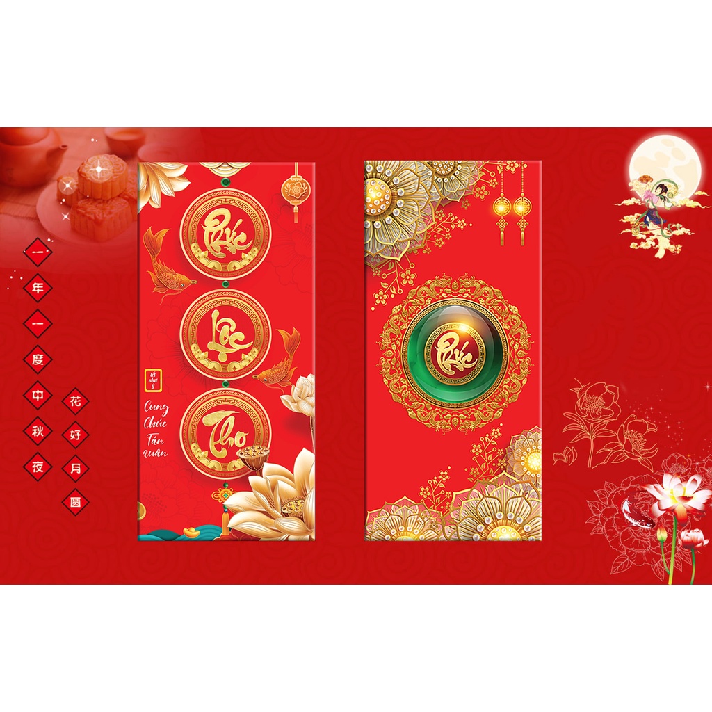 【Sỉ 4000 bao lì xì】sỉ bao lixi chúc tết nhâm dần 2022 được lựa chọn nhiều mẫu có sẵn