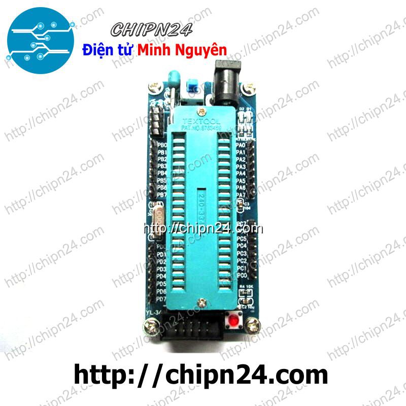 [1 MẠCH] (A32) KIT AVR ATMEGA16 Socket Mini