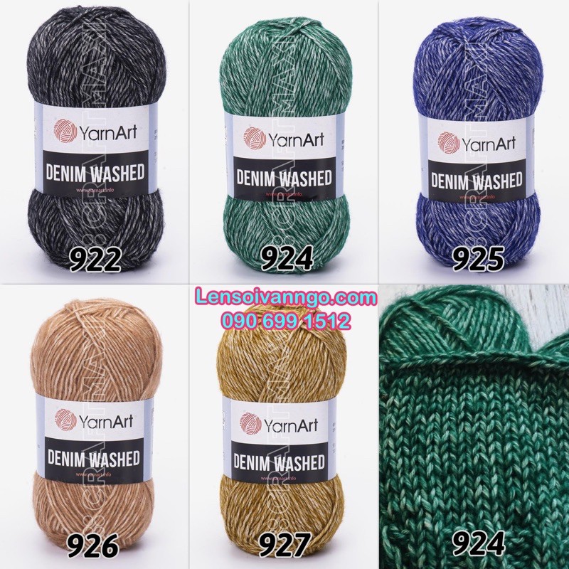Len YarnArt Denim Washed (cuộn 50gr)