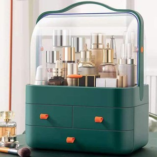Tủ đựng & Hộp lưu trữHộp bảo quản mỹ phẩm Giá để làm nổi tiếng có gương và âm thanh rung lắc Cùng một chiếc tủ chố