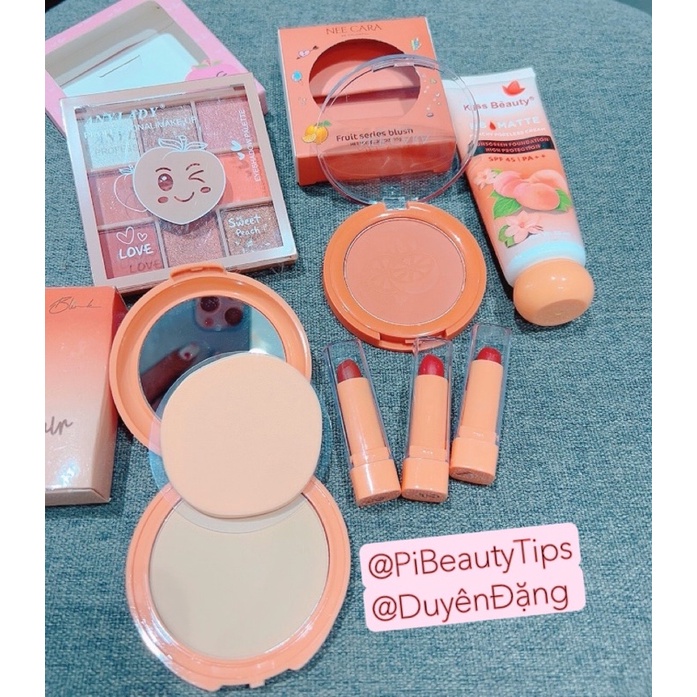 SET MAKEUP TRÁI ĐÀO SIÊU CƯNG 01