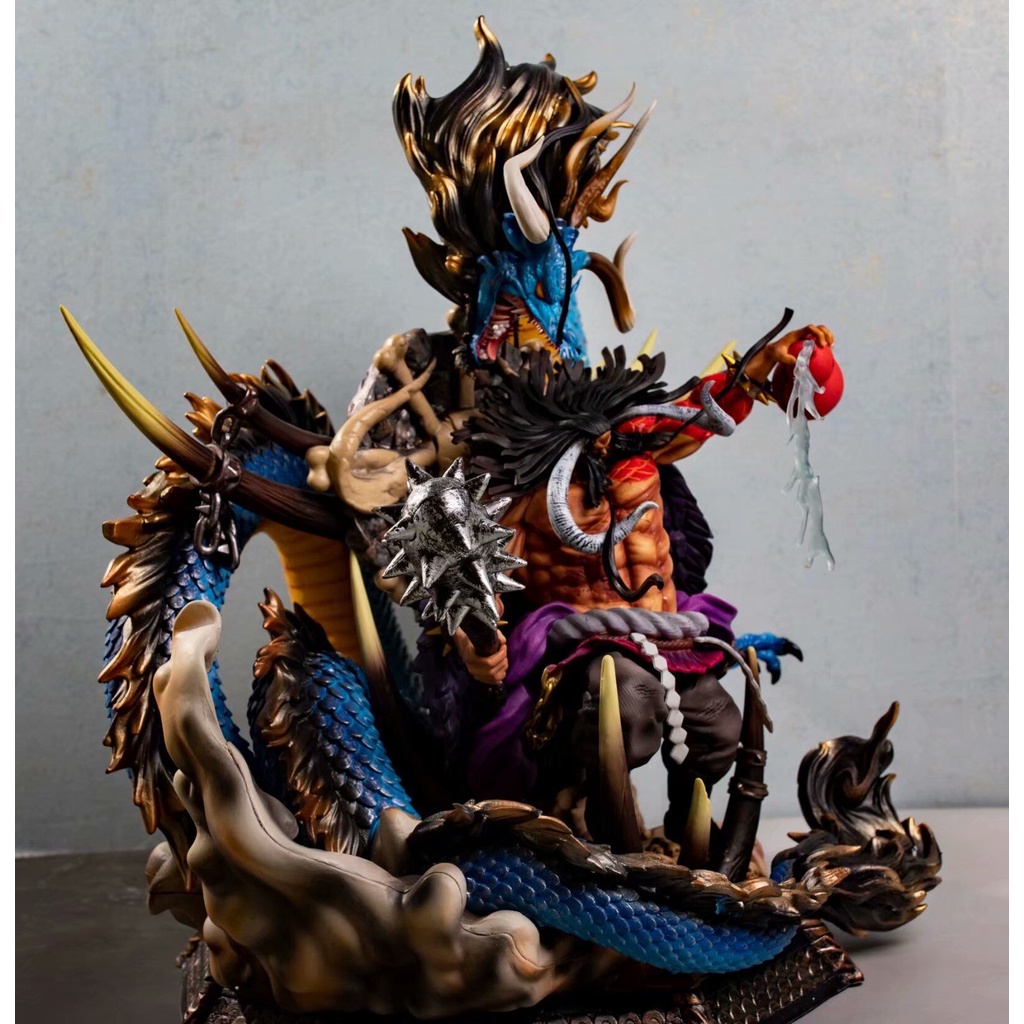 Mô hình One Piece [HÀNG ORDER] Mô hình Tứ hoàng Kaido cực khủng cực chất cáo 50cm nặng 15kg