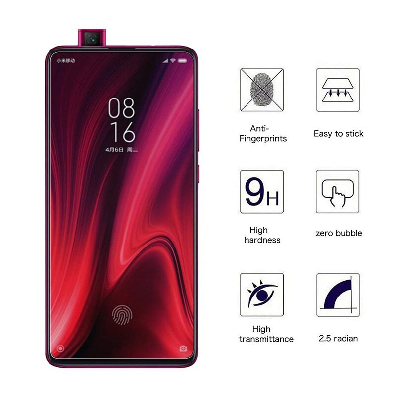 Miếng Dán Kính Cường Lực Cho Redmi K20, K20 Pro, Dán Màn Hình Redmi K20, K20 Pro