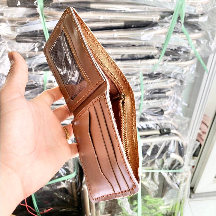 Ví da bò, bóp da bò nam hàng tồn kho siêu thị nhật