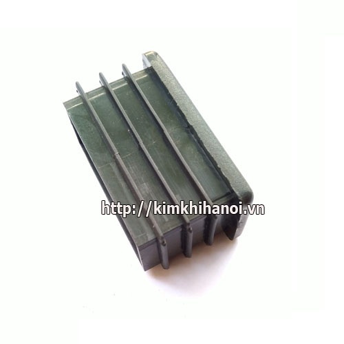 10 cái Nắp nhựa bịt đầu ống sắt thép hộp 20x40