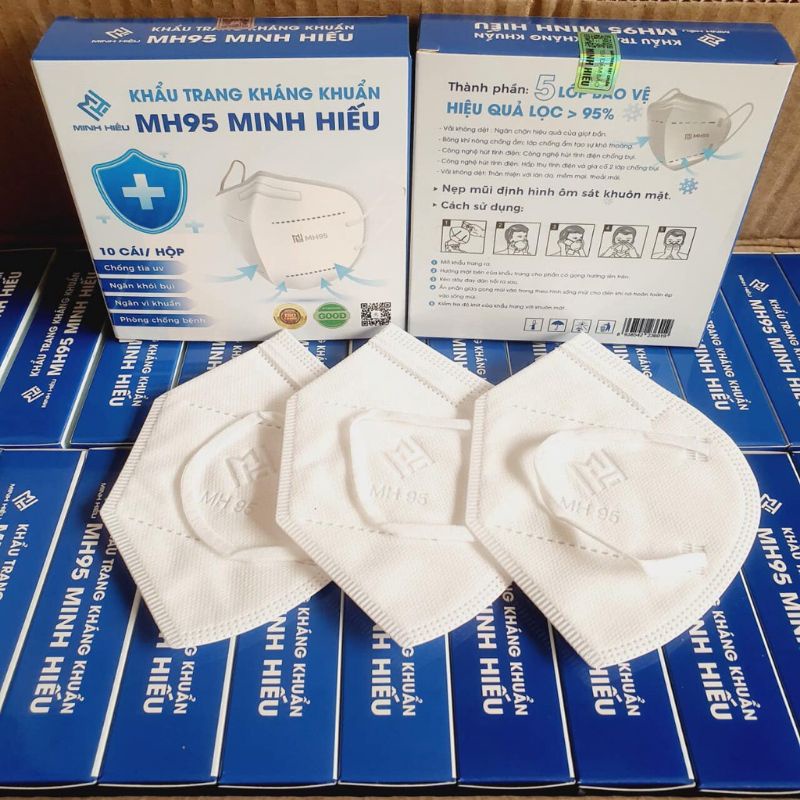 Thùng 200c N95 MH95 Minh Hiếu. kháng khuẩn, chống bụi miin