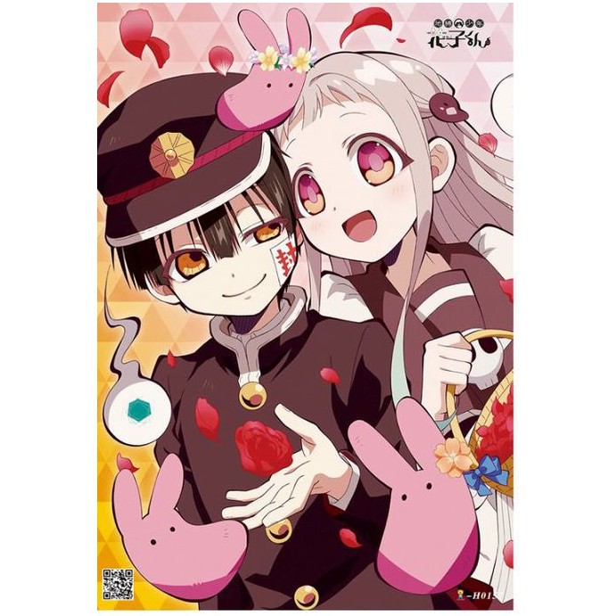 [Giấy Xịn] Set 8 tấm tranh poster A3 Hanako Kun anime siêu chất