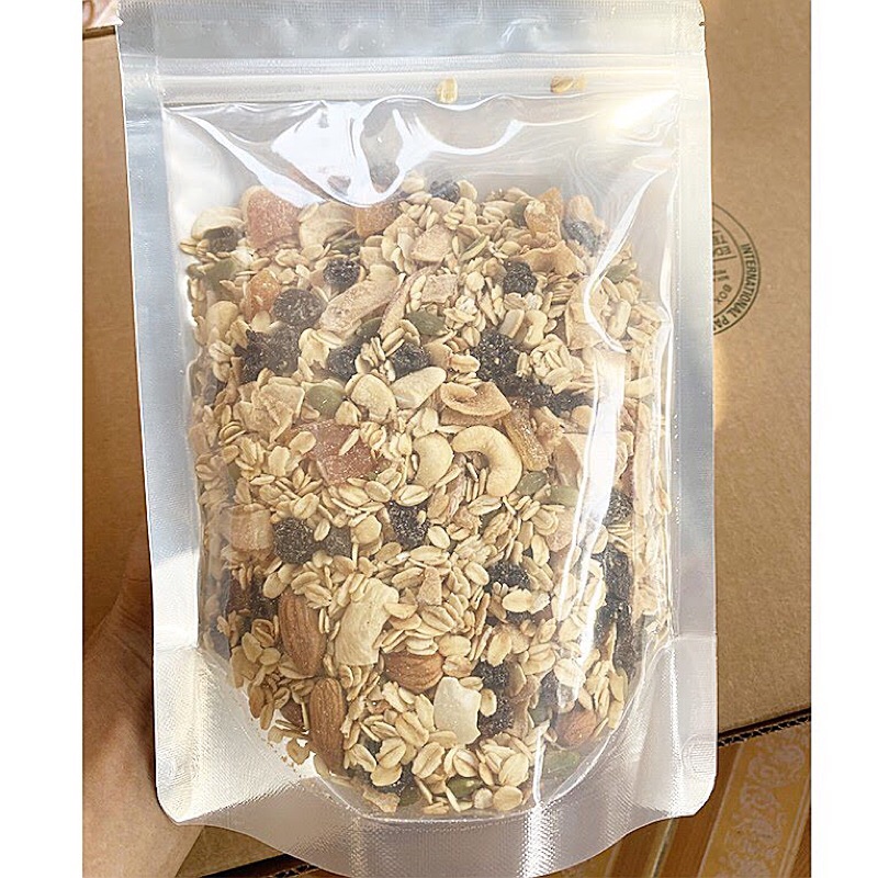 Granola yến mạch mix hạt nướng mật ong