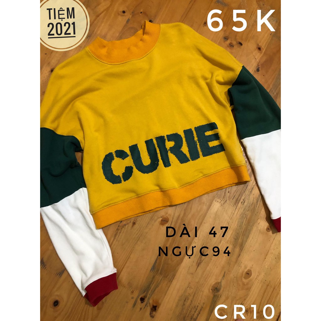 [ẢNH THẬT] áo croptop hàng 2hand độ mới 9/10 size S mã CR10