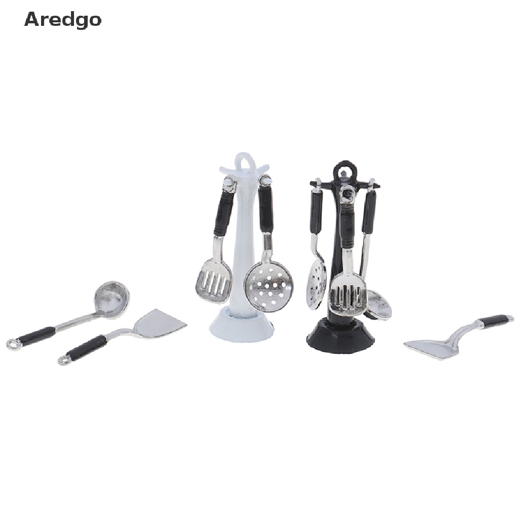 Bộ dụng cụ nhà bếp tỉ lệ 1:12 cho nhà búp bê