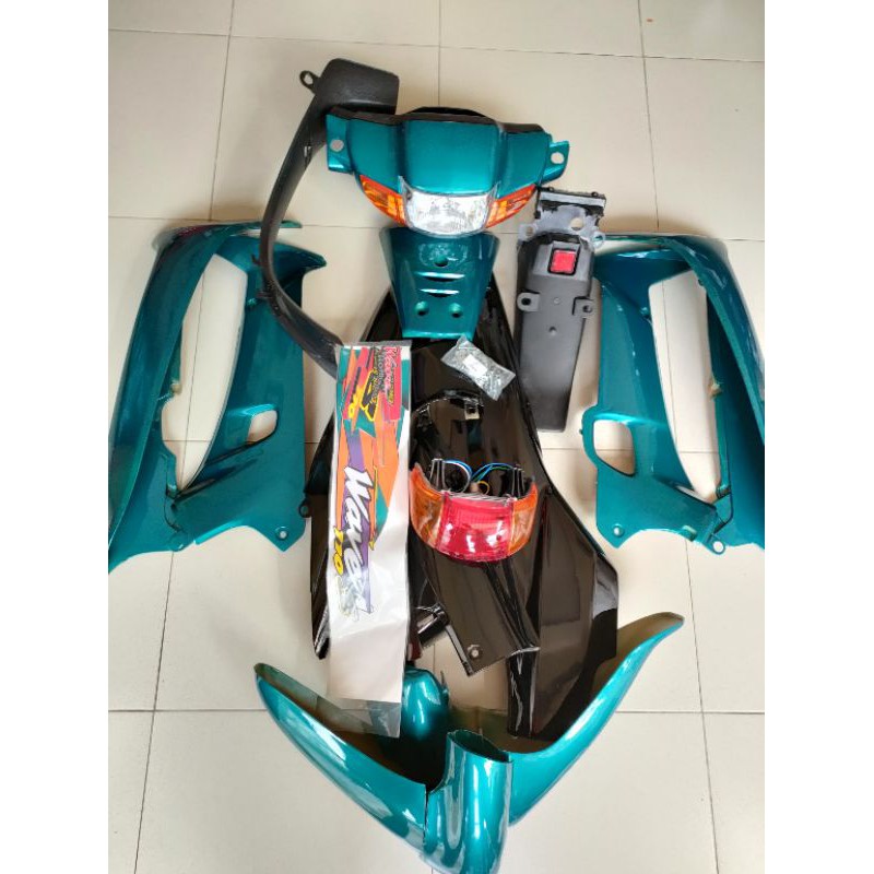 Dàn áo wave 110 màu ngọc đen