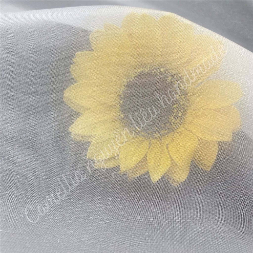 Vải Organza Thêu Tay Cao Cấp