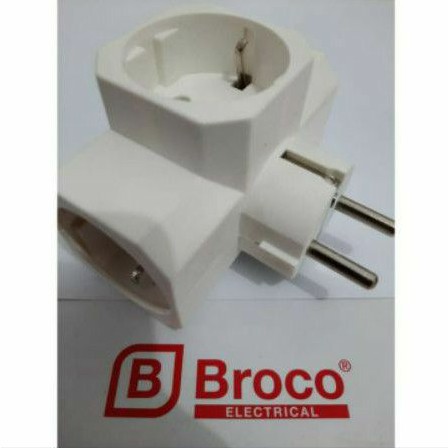 Phích Cắm Broco Hình Vuông 13830