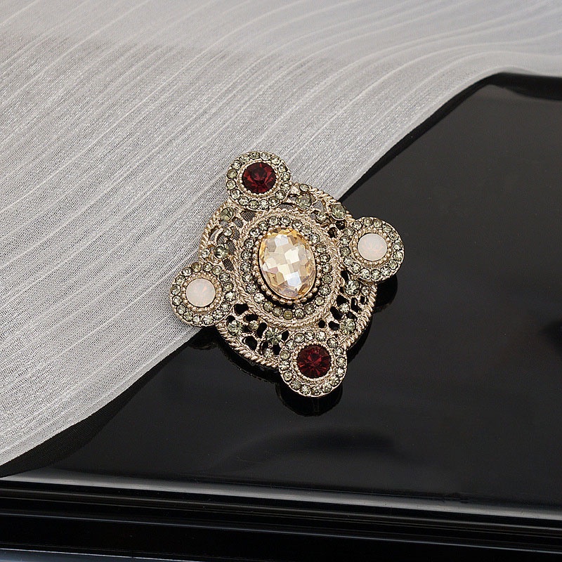 Ghim Cài Áo Hình Hoa Đính Ngọc Trai Sang Trọng Cho Nam Nữ