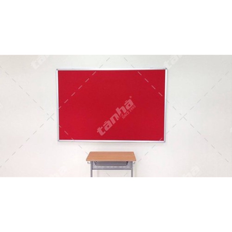 Bảng ghim vải nỉ TH12 80x60cm.