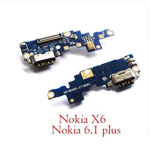 🌟 Cụm Chân Sạc Nokia X6 Có IC 🌟 Noka 6.1 Plus X6 Chính Hảng Zin New