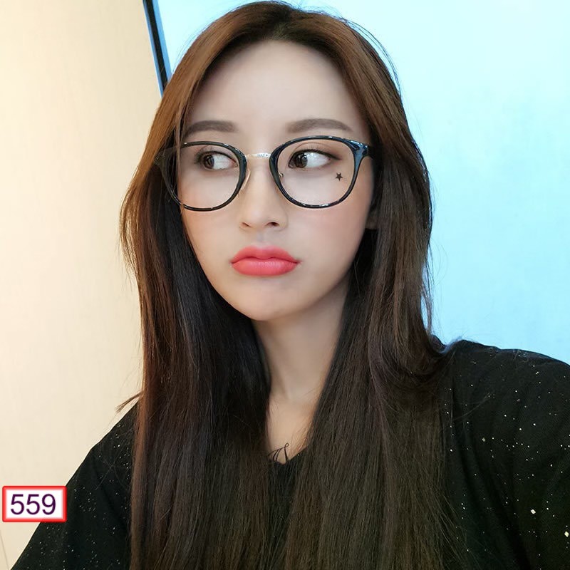 MẮT KÍNH GỌNG CẬN FORM TRÒN OVAL KIM LOẠI 559 DỄ THƯƠNG | BigBuy360 - bigbuy360.vn