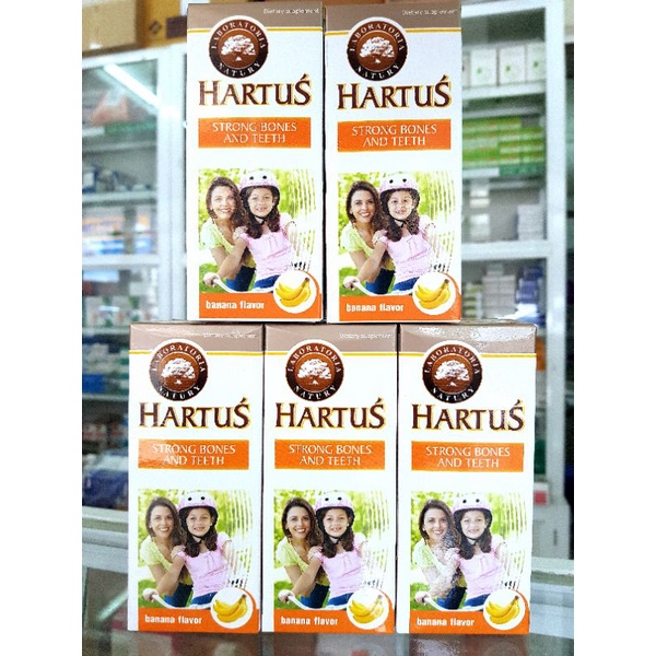Hartus Canxi - Bổ sung canxi, Vitamin D3, Vitamin K, Hấp thu Canxi tối đa cho trẻ từ 4 tháng tuổi