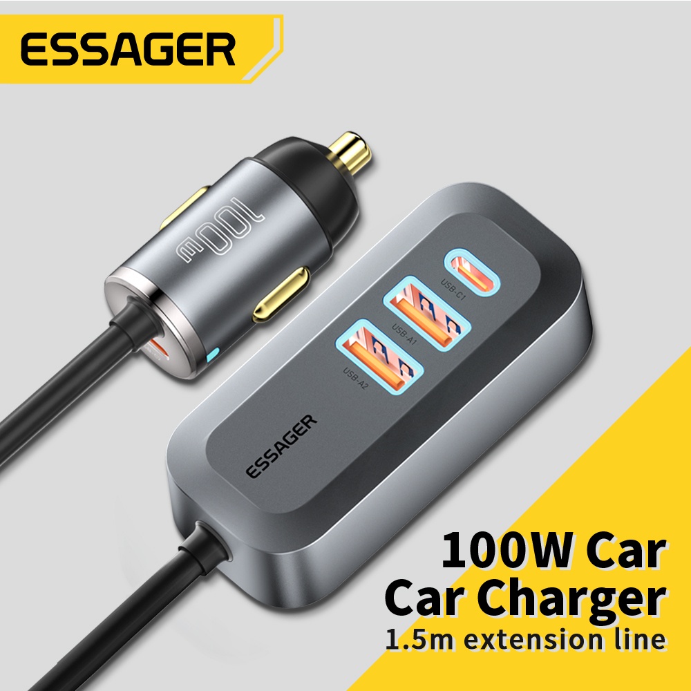 Cốc sạc ESSAGER PD20W QC 3.0 FCP AFC dành cho Huawei Xiaomi