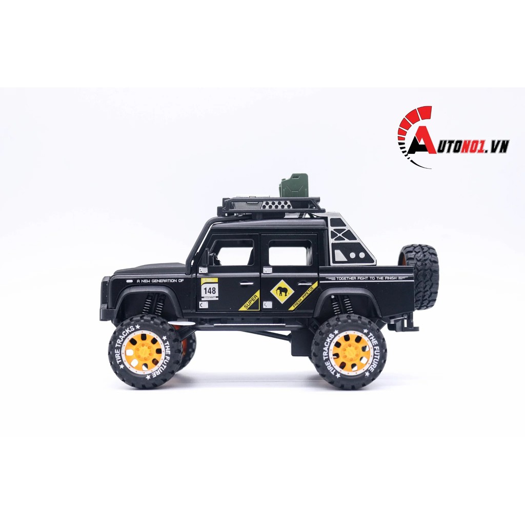 MÔ HÌNH XE LAND ROVER OFFROAD BLACK 1:32 NEWAO 6467