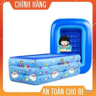 [SINPO CHÍNH HÃNG] Hồ Bơi Phao/Bể Bơi Phao 3 Tầng Chính Hãng Bản Mới 2021 - Đáy Dầy 2 Lớp Chống Trượt