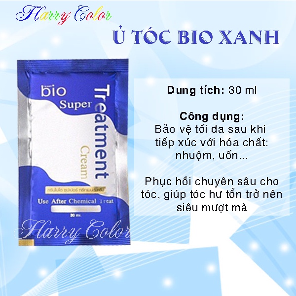 Gói ủ tóc Bio Treatment  Ủ tóc số 1 Thái Lan - siêu mềm mợt, phục hồi tóc - tiện dùng tại nhà