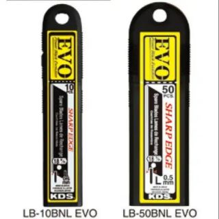 Bộ 10 lưỡi dao rọc giấy hàng Nhật 100 x 18 x 0.5mm (Đen) quy cách 10 lưỡi/hộp. Mua 5 hộp tặng 1 dao rọc giấy