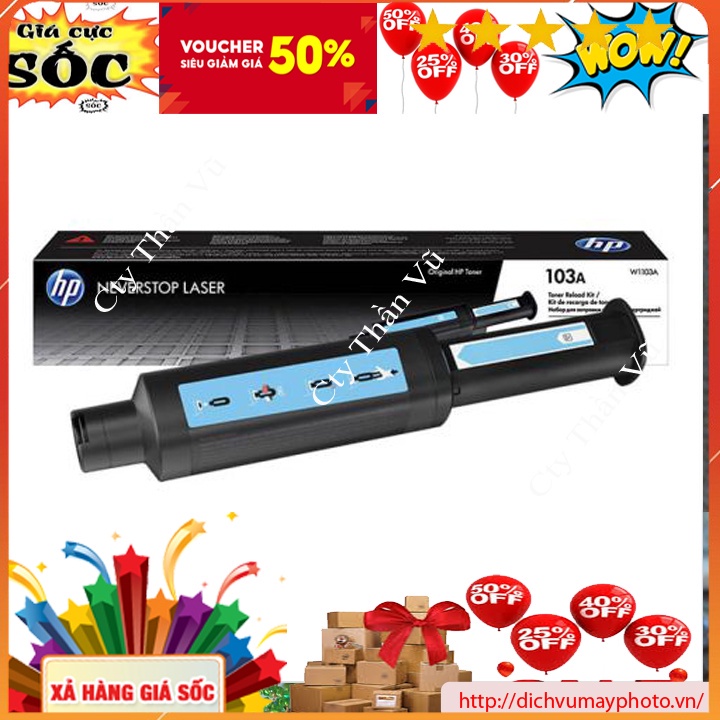 Hộp mực 103A cho máy in HP 1000A1000W1200A1200W hàng mới, chất lượng tốt kholinhkienmayin